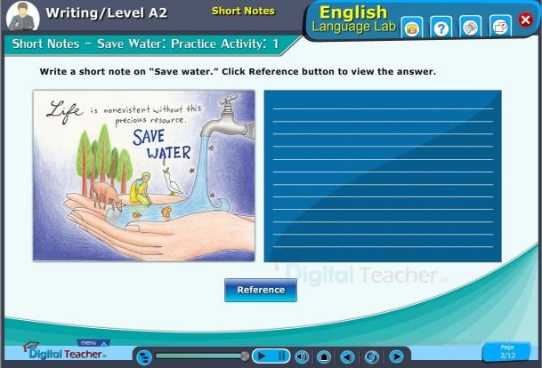 Short note about how can we save water!